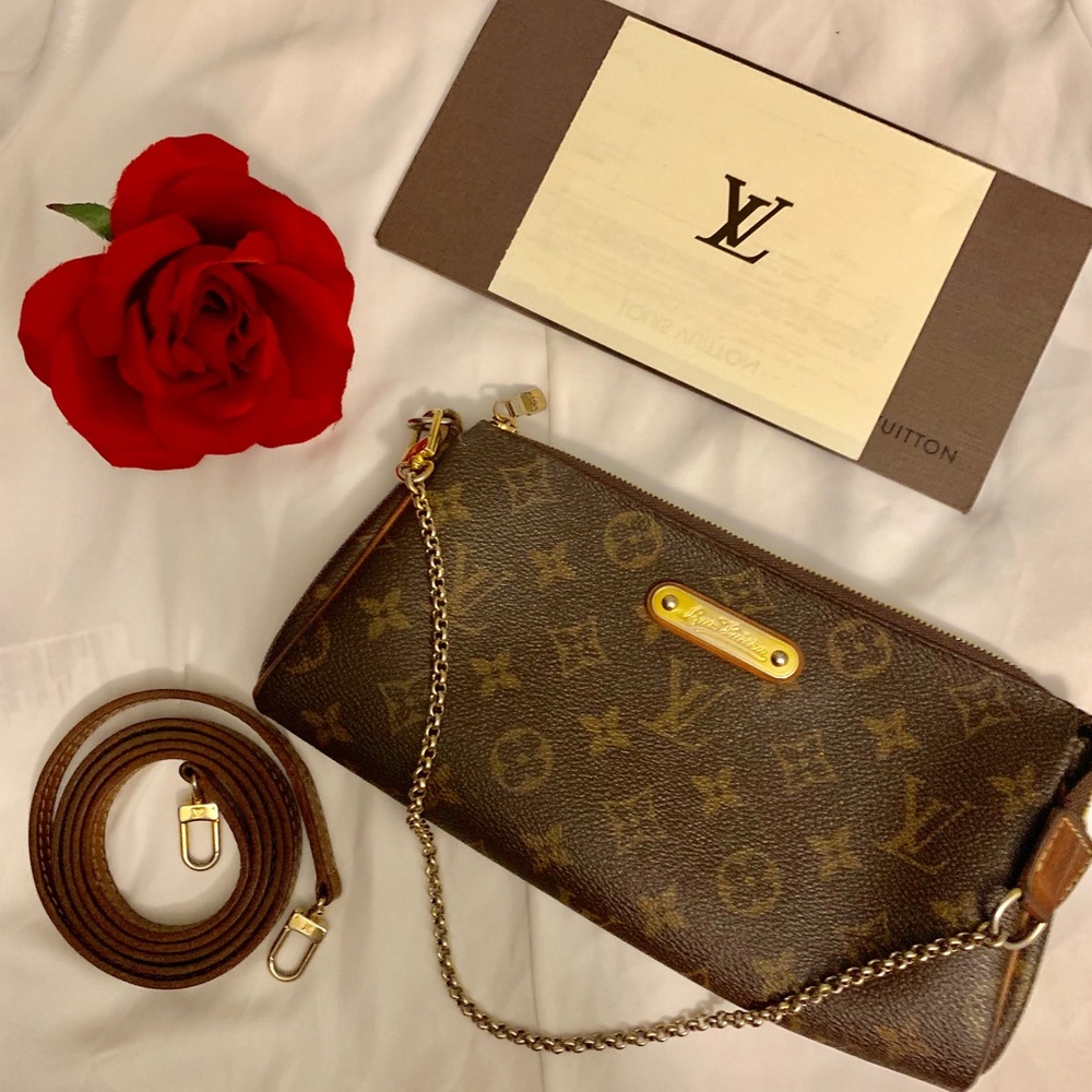 Louis Vuitton Eva Clutch Crossbody (Rare find)